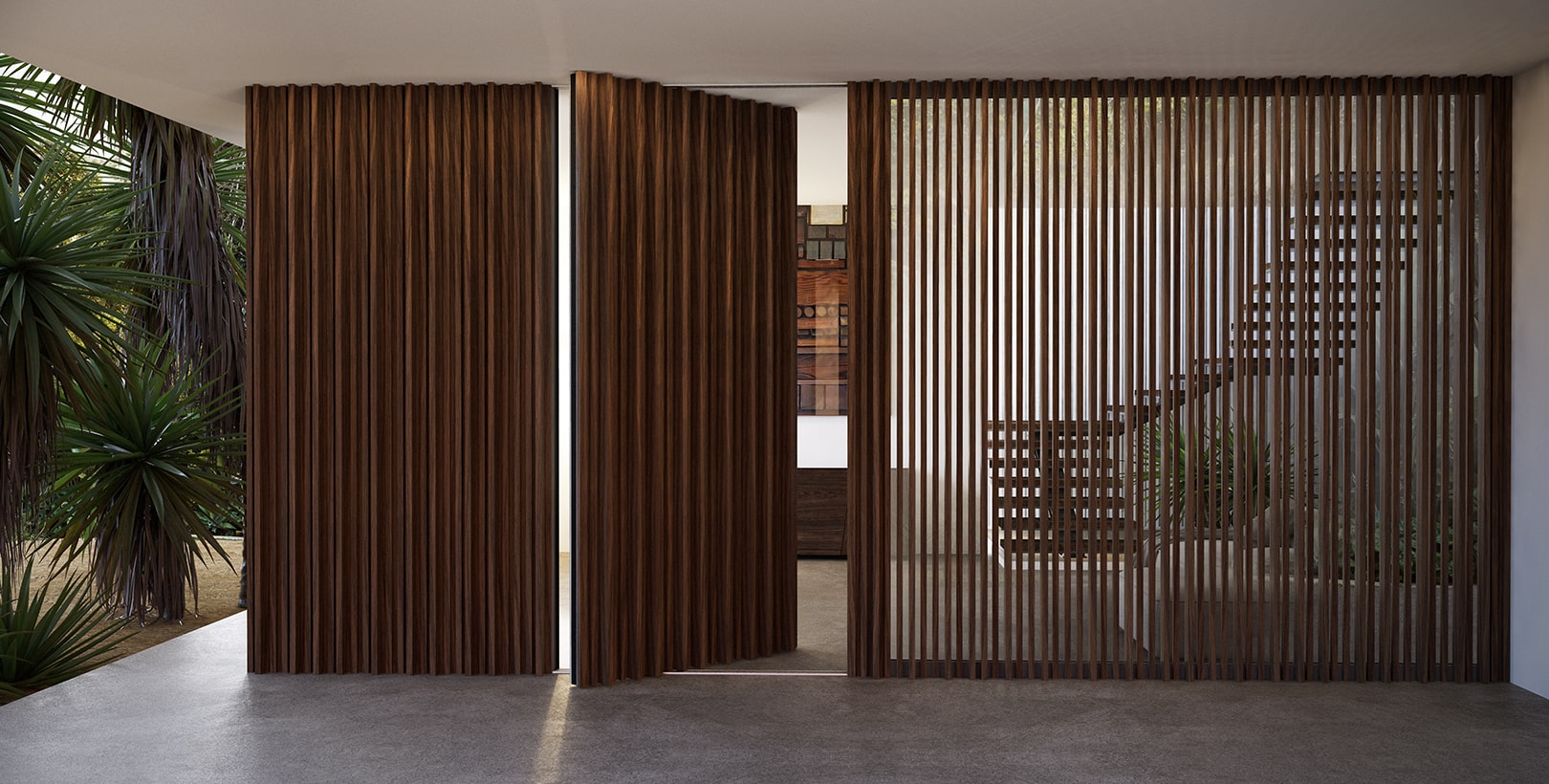 Battens Light, rivestimento in barre di alluminio dal design moderno